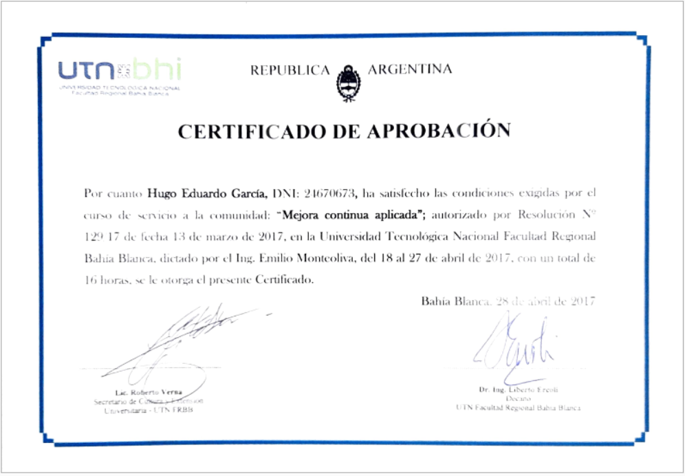 Certificado 6